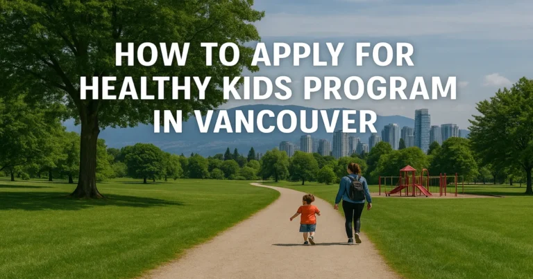 a picture titled kids program in vancouver