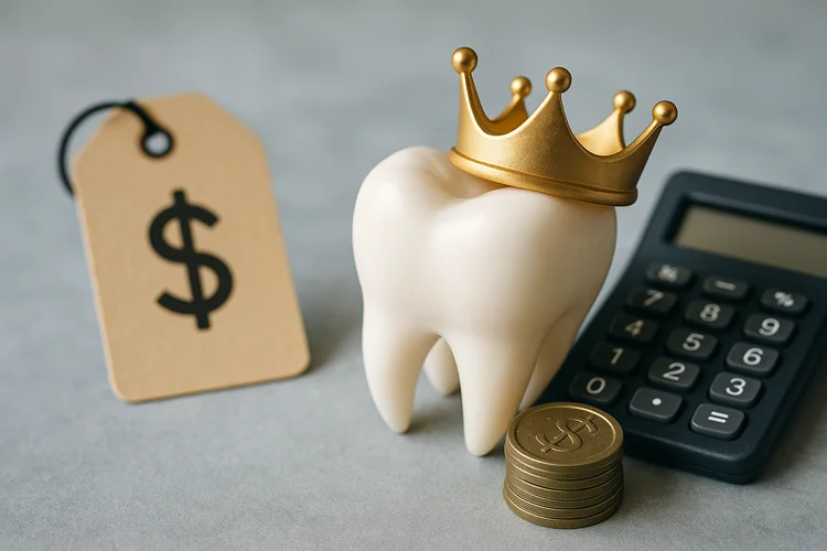 A picture representing dental crown cost
