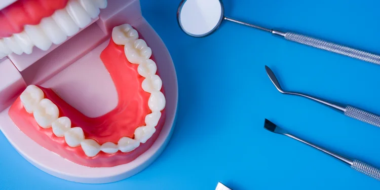 A picture showcasing dental tools