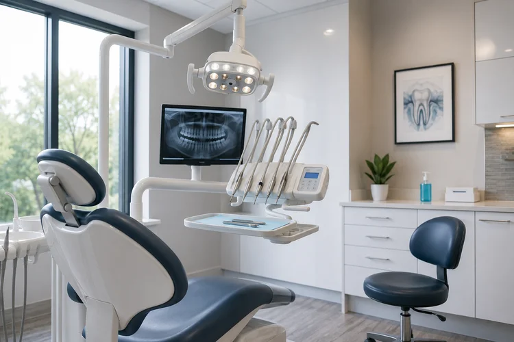 A picture taken from a dentistry in 152a street