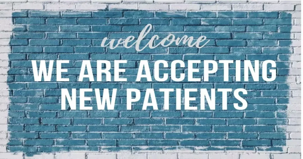 a picture about dentists accepting new patients